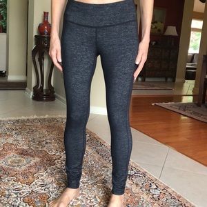 Athleta heather gray workout leggings